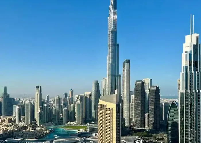 Luxury 2Br, Burj And Fountain View, 2 Min Walk To Dubai Mall